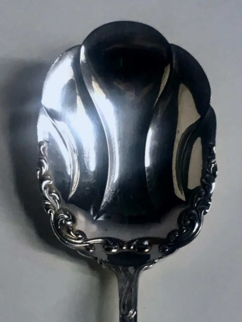 American Silver SP Co. Silver Berry Spoon, C. 1900